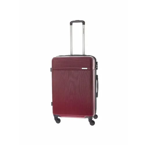Умный чемодан 4 ROADS Ch0465, 60 л, размер M, красный