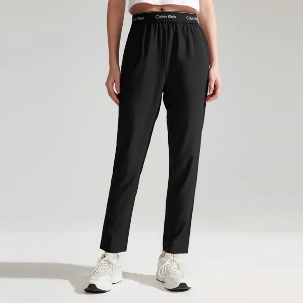 Брюки женские Calvin Klein Sports с эластичной резинкой на талии, черный