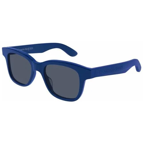 Солнцезащитные очки Alexander McQueen AM0382S 008, прямоугольные, для мужчин, черный