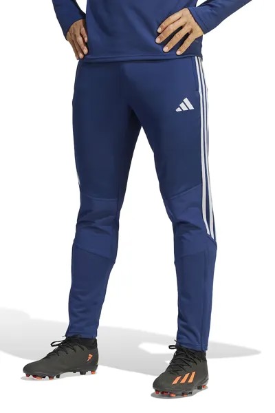 Футбольные штаны на теле Adidas Performance, синий