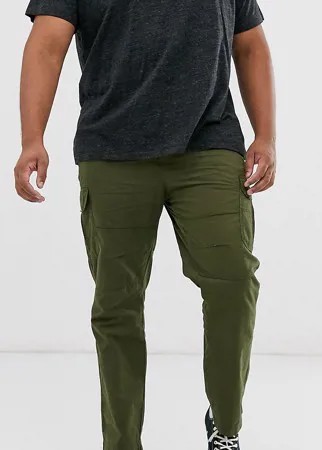 Брюки-карго цвета хаки Jacamo-Зеленый