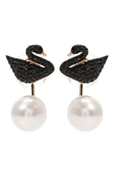 Серьги Swan Swarovski
