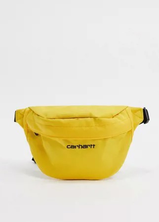 Желто-черная сумка-кошелек на пояс Carhartt WIP-Желтый