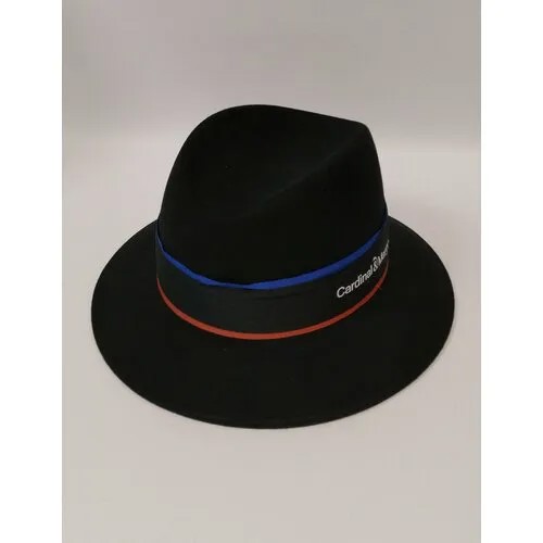 Шляпа Cardinal & Margo, демисезон/зима, шерсть, утепленная, размер L, черный