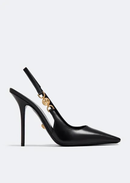 Туфли Versace Medusa '95 Slingback, черный