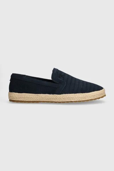 TH ESAPDRILLE CLASSIC SUEDE замшевые эспадрильи Tommy Hilfiger, темно-синий