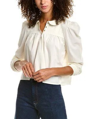 Nation Ltd Mia Babydoll Топ женский белый L