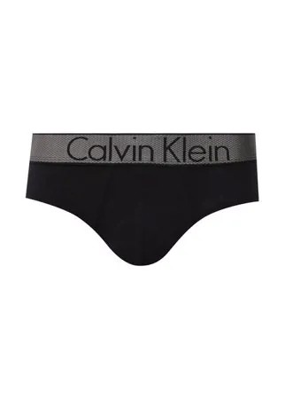 Хлопковые брифы с широкой резинкой Calvin Klein