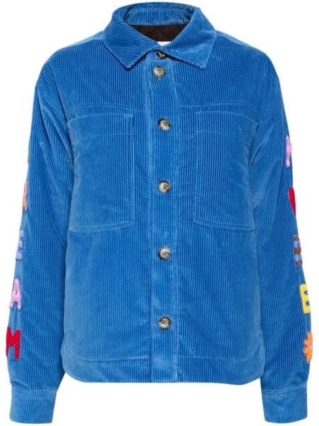 Mira Mikati куртка Dream More из вельвета, синий