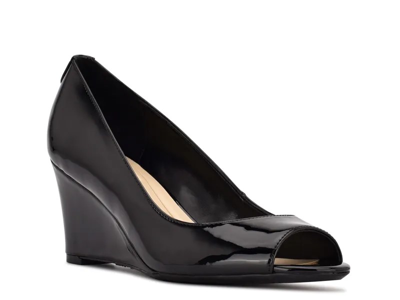 Туфли на танкетке Nine West Cape, черный
