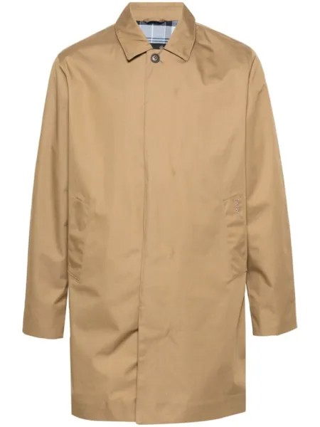Barbour пальто Rokig на пуговицах, коричневый