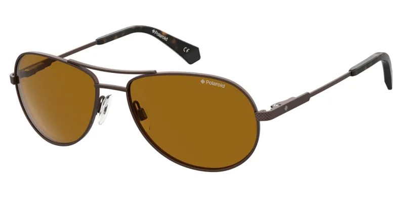 Солнцезащитные очки мужские Polaroid PLD 2100/S/X MTT BROWN