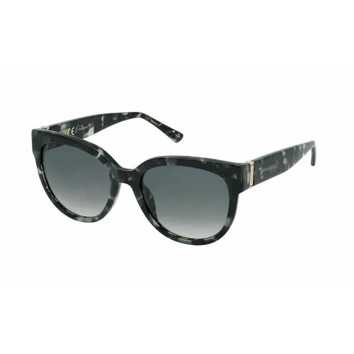 Солнцезащитные очки NINA RICCI 261-96N, бабочка, оправа: пластик, для женщин, черный