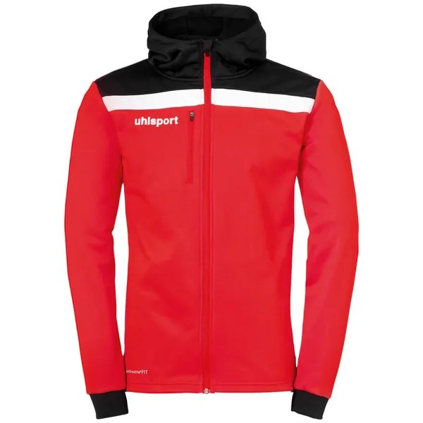 Куртка тренировочная OFFENSE 23 MULTI HOOD JACKET UHLSPORT, цвет rot