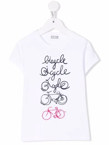 Il Gufo bike-print T-shirt