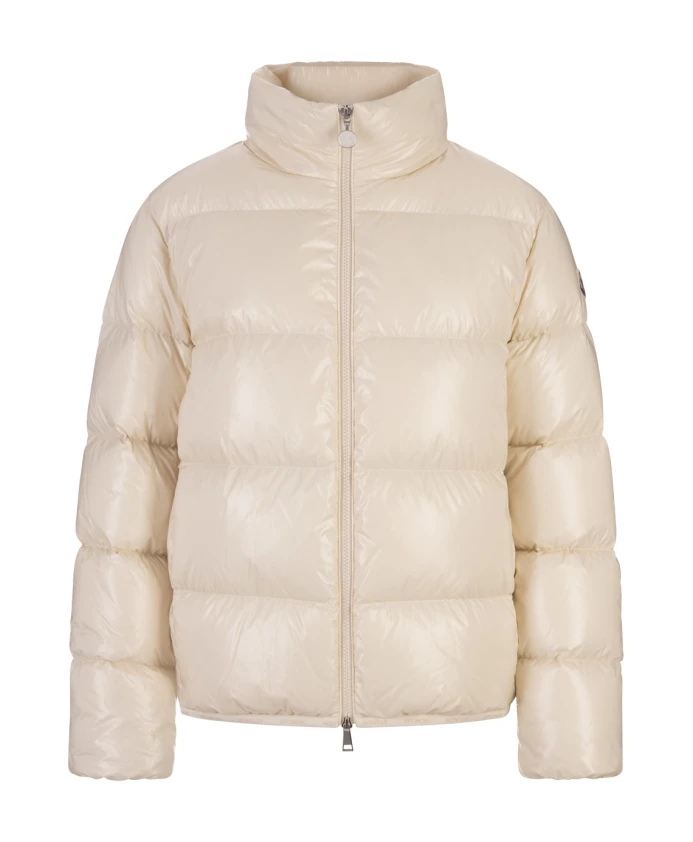 Пуховик Abbadia Moncler, белый