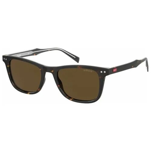 Солнцезащитные очки Levi's, коричневый
