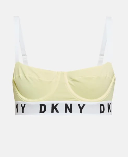 Бюстгальтер с эффектом пуш-ап DKNY, зеленое яблоко