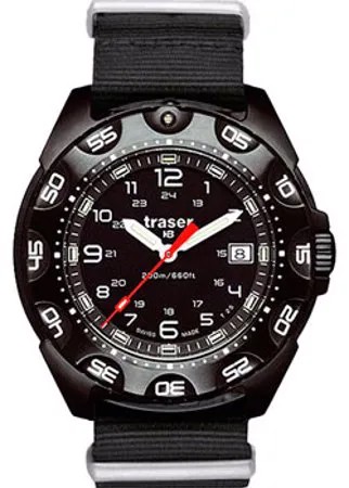 Швейцарские наручные  мужские часы Traser TR.105475. Коллекция Professional