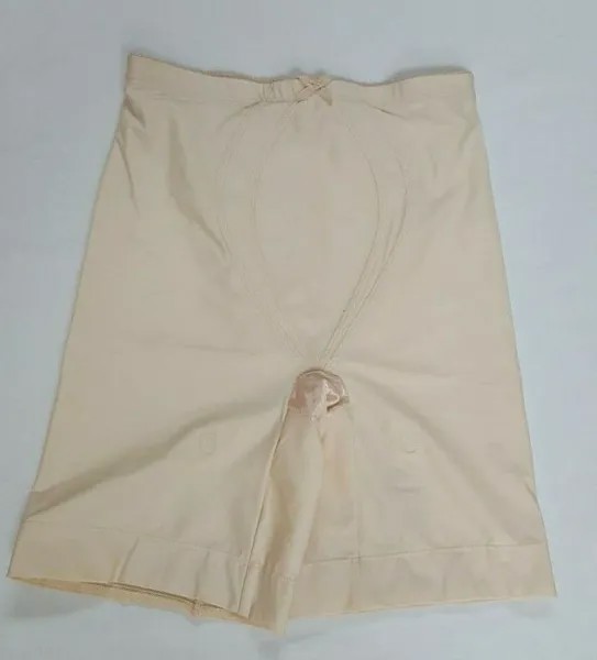 Женские шорты Star Spanx с завышенной талией и крючками для подвязки, телесного цвета, маленькие