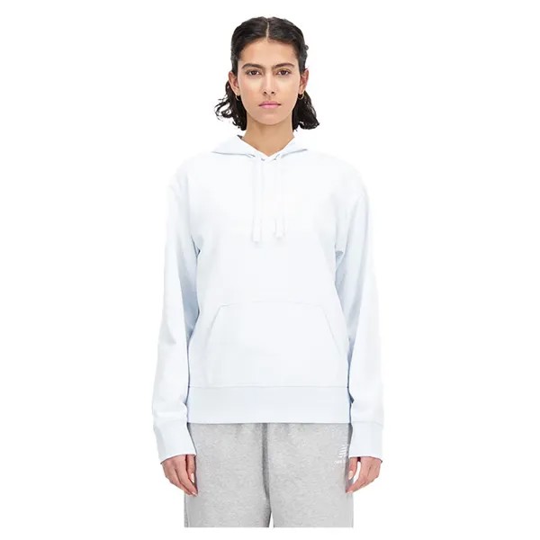 Худи New Balance Essentials Stacked Logo, синий