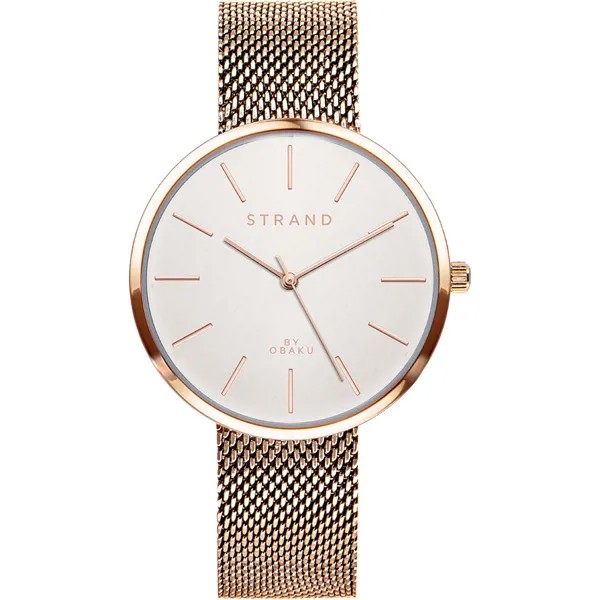 Наручные часы женские Obaku S700LXVIMV золотистые