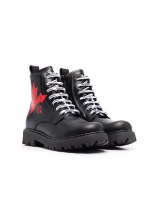 Dsquared2 Kids ботинки на шнуровке