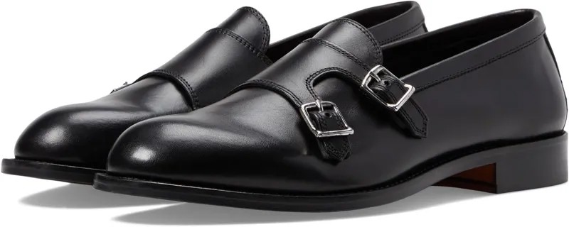 Оксфорды Ponte Veccio Double Monk Strap Massimo Matteo, черный