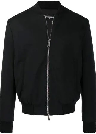 Dsquared2 куртка-бомбер с принтом