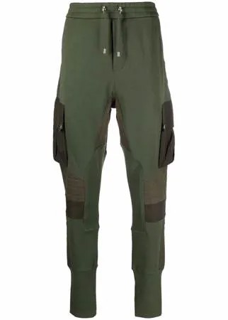 Balmain спортивные брюки карго со вставками