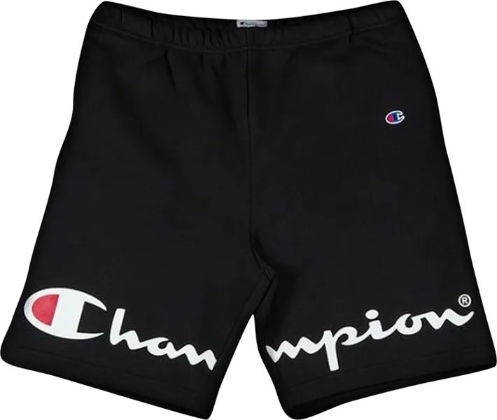 Спортивные шорты Supreme x Champion Sweatshort 'Black', черный