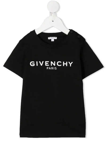 Givenchy Kids футболка с логотипом