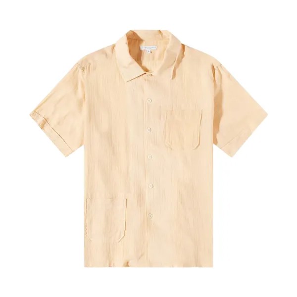 Рубашка из крепа Engineered Garments, цвет Коралл