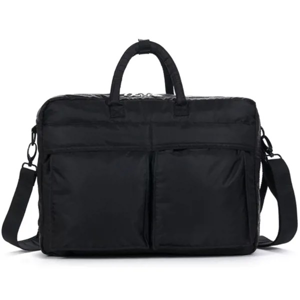 Японский мужской портфель, роскошный брендовый вместительный нейлоновый мессенджер, Молодежные рюкзаки для ноутбука, модные сумки на ремне