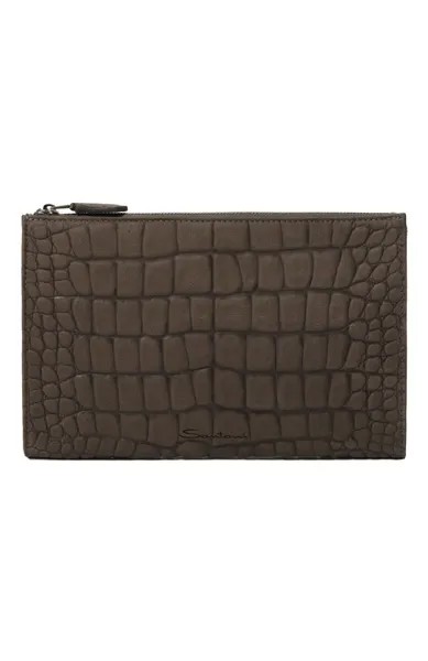 Кожаный футляр для кредитных карт Santoni