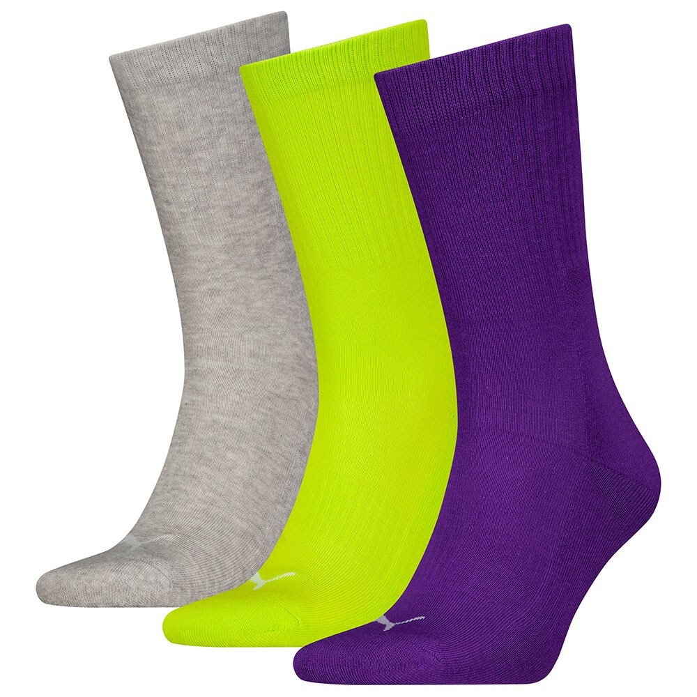 Носки Puma New Generation Cushioned long 3 units, разноцветный