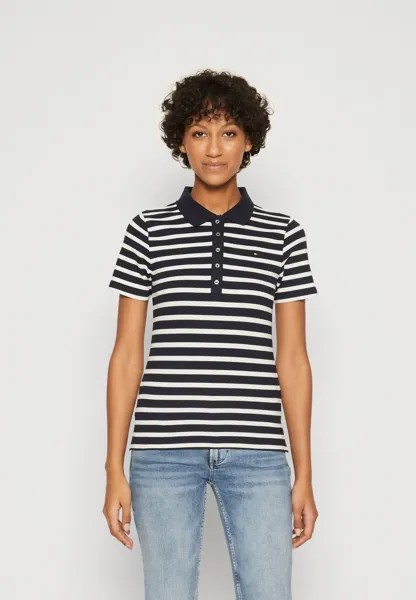Рубашка-поло 1985 STRIPE Tommy Hilfiger, синий