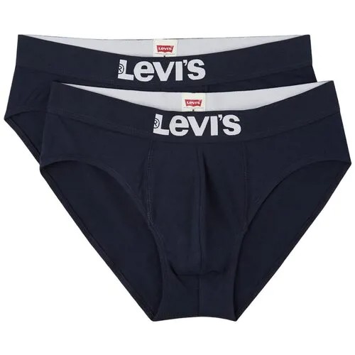 Трусы (2 шт.) LEVIS MEN SOLID BASIC BRIEF 2P Мужчины 37149-0198 L