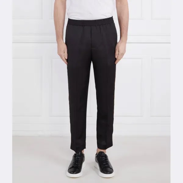 Спортивные брюки стандартного кроя Emporio Armani, черный