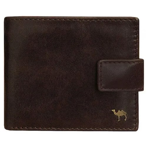 Портмоне мужское с хлястиком Camel 914/K коричневый