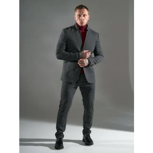 Костюм SKOS Fashion , размер 46 , серый