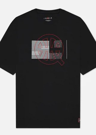 Мужская футболка Jordan Event 1985 Quai 54, цвет чёрный, размер XL