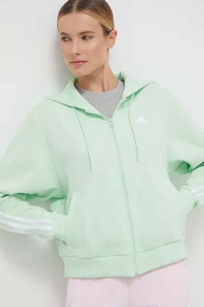 Толстовка adidas, зеленый