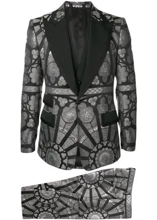 Dolce & Gabbana жаккардовый костюм-тройка