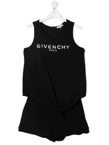 Givenchy Kids комбинезон с логотипом