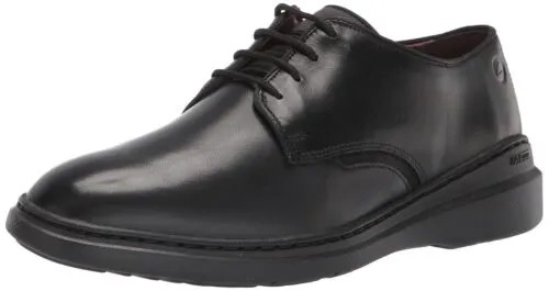 Мужские оксфорды Clarks Dennet Low, черная кожа, США 10,5