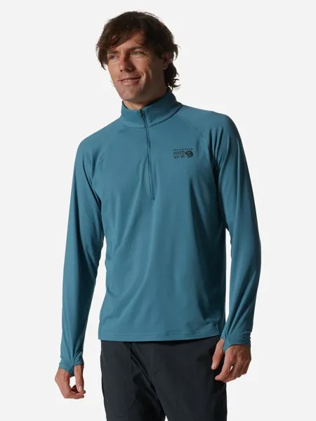 Толстовка мужская Mountain Hardwear Crater Lake 1/2 Zip, Синий