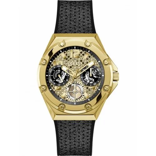 Наручные часы GUESS Sport GW0620L2, черный, золотой