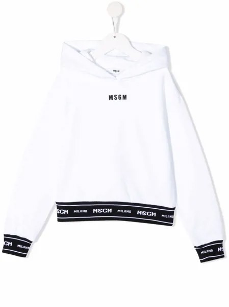 MSGM Kids худи с логотипом