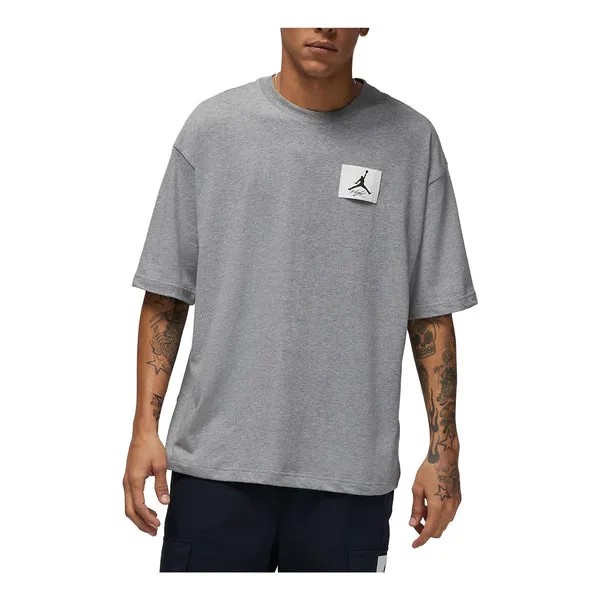 Футболка Air Jordan Flight Essentials Oversized T-Shirt 'Grey', серый